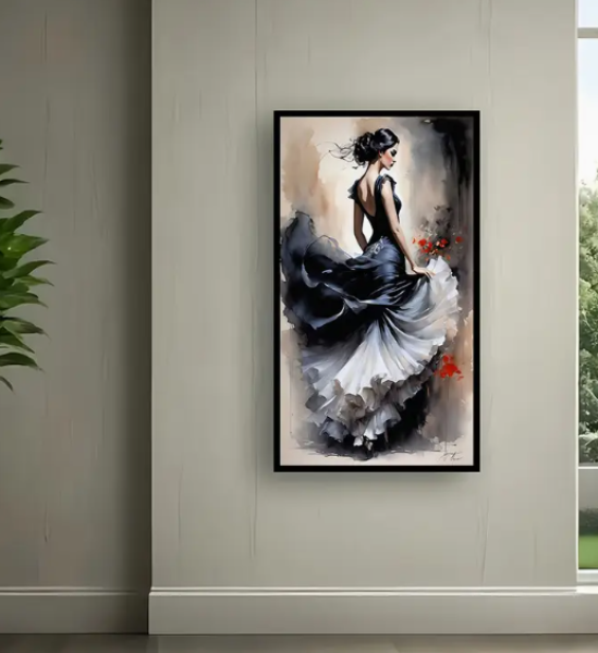 Diamond Painting Flamenco Tanz
